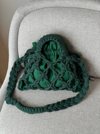 AURA zielony butelkowy